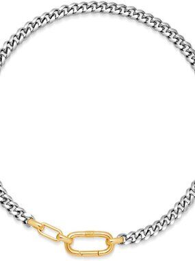 Statement Chunky Cuban Link Choker Necklace for Women Men Unisex Chunky Necklace